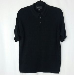 Murano Men's 100% Silk Lightweight Polo Sweater